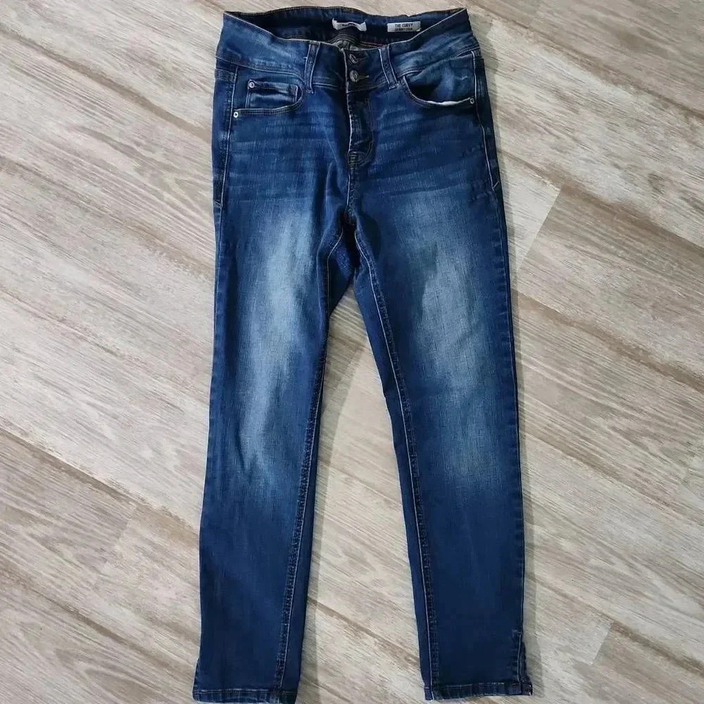 Kensie The Curvy Skinny Crop Jeans